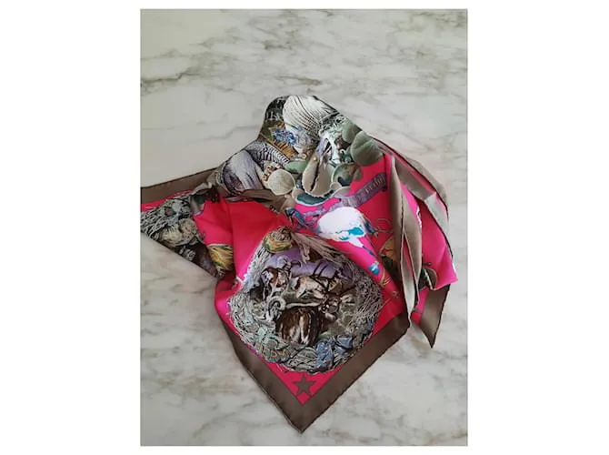 Hermès "Fauna y Flora de Texas" Multicolor 