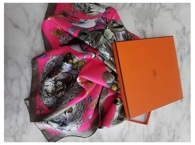 Hermès "Fauna y Flora de Texas" Multicolor 