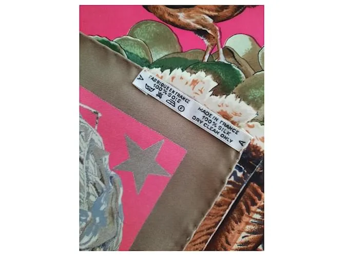 Hermès "Fauna y Flora de Texas" Multicolor 