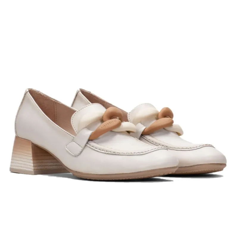 HISPANITAS Etna HV232482 Crema Mocasín adorno mujer