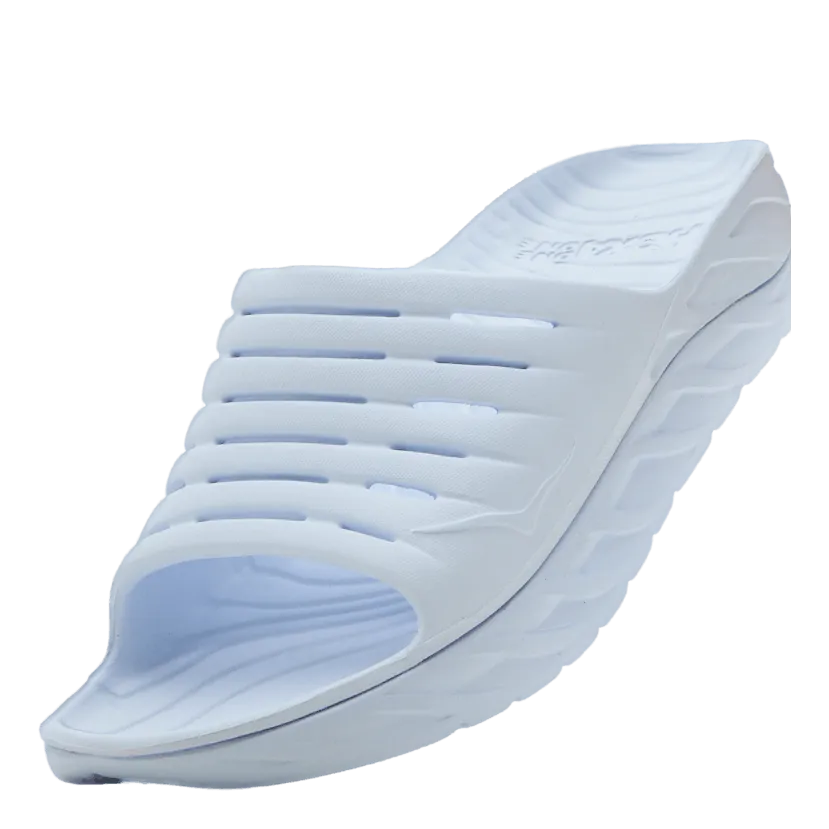 Hoka One One U Ora Recovery Slide White / White