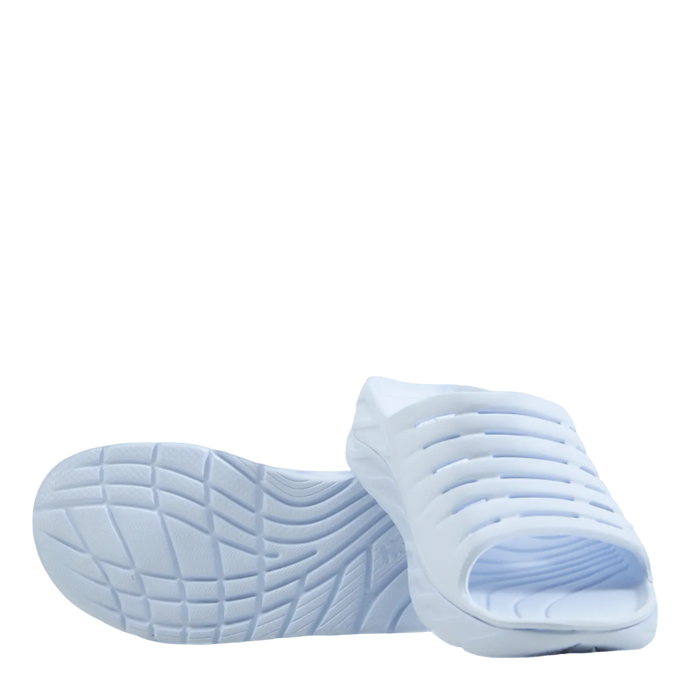 Hoka One One U Ora Recovery Slide White / White