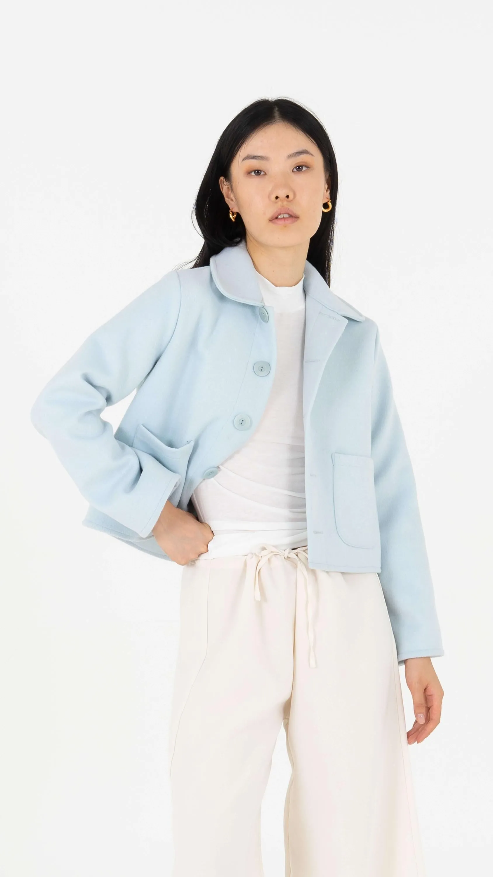 Ice cropped jacket