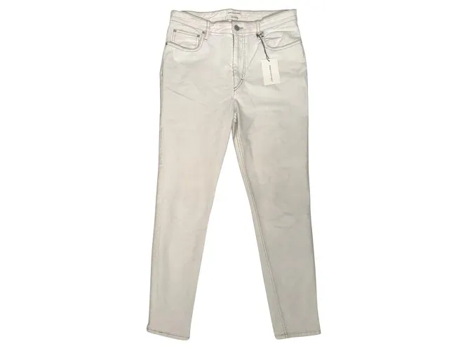 Isabel Marant Etoile Pantalones Blanco 