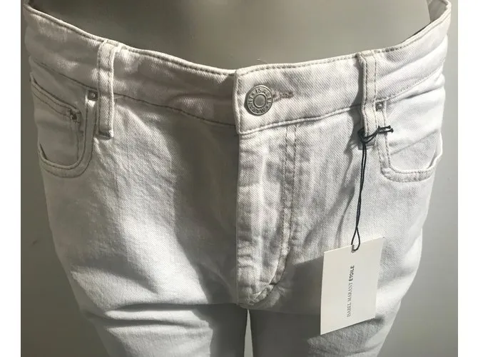 Isabel Marant Etoile Pantalones Blanco 