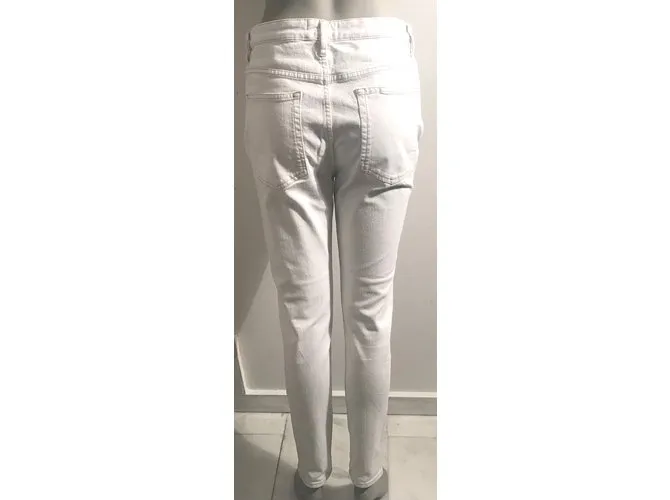 Isabel Marant Etoile Pantalones Blanco 