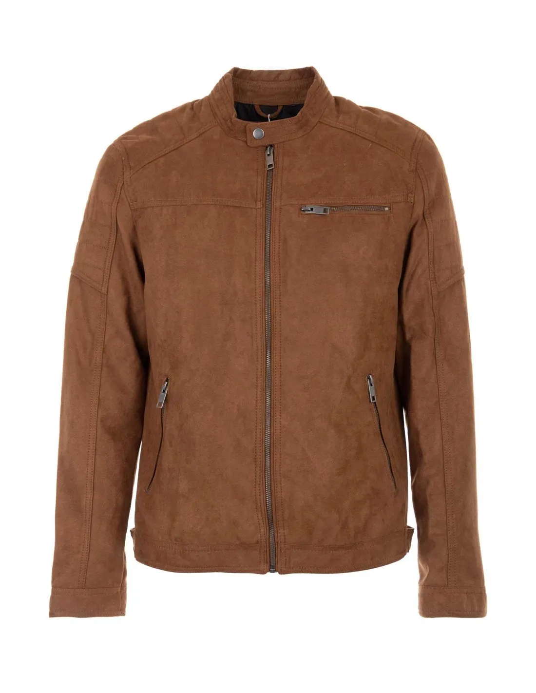 JACK & JONES  CHAQUETA MARRóN JJEROCKY 121472180 HOMBRE
