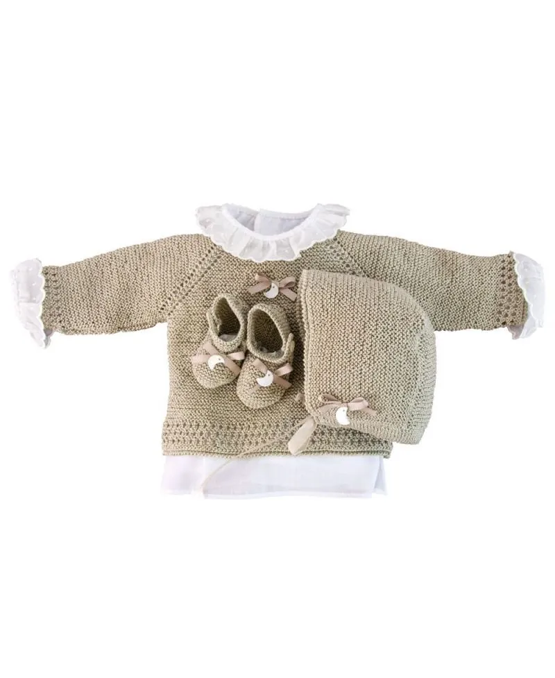 Jersey Canastilla Ro Infantil Camel