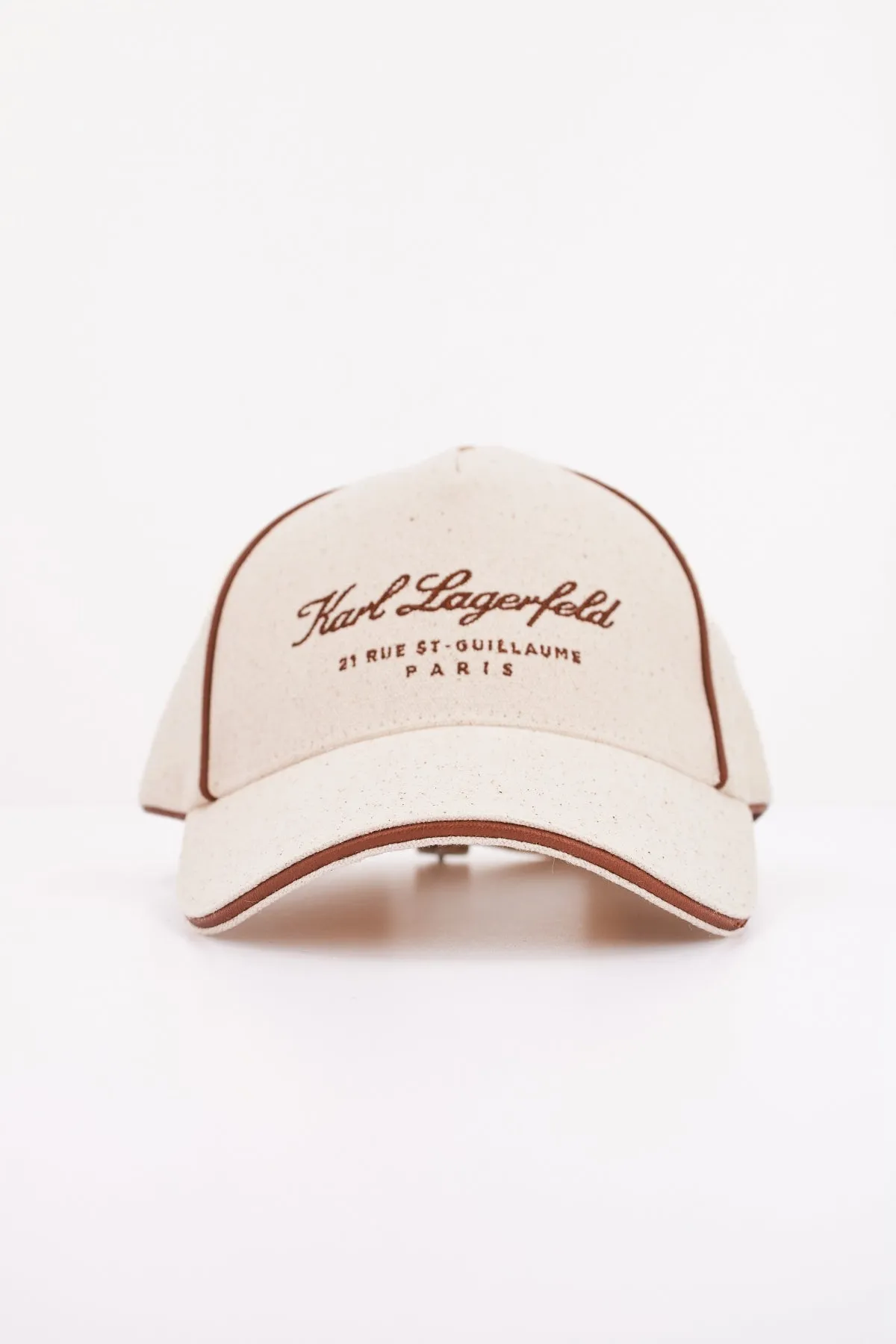 KARL LAGERFELD HOTEL KARL CANVAS CAP