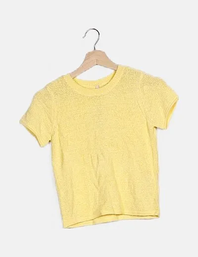 KIDS ONLY Jersey punto amarillo