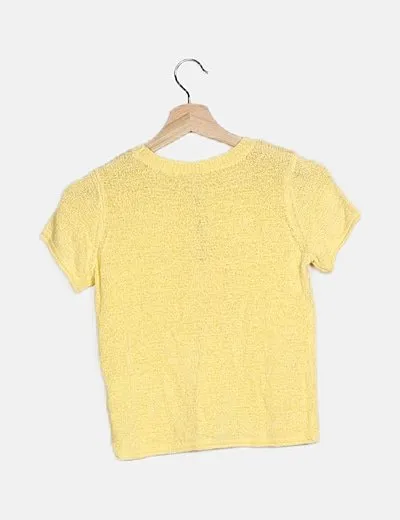 KIDS ONLY Jersey punto amarillo