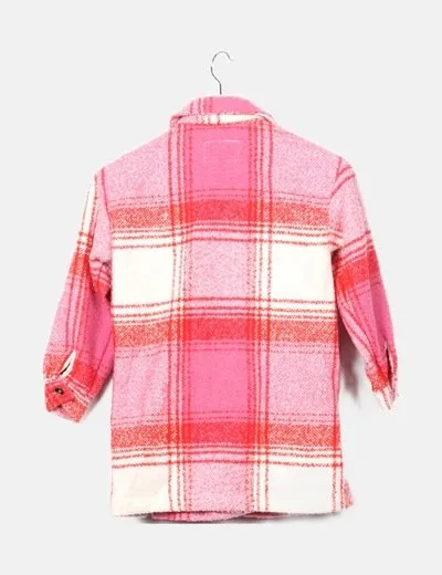 KIDS ONLY Sobrecamisa cuadros tricolor
