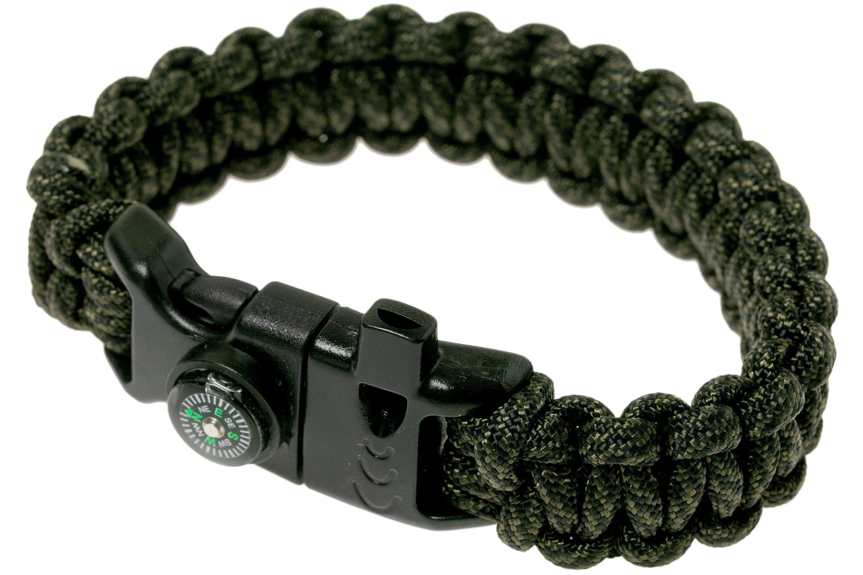 Knivesandtools pulsera de supervivencia cobra wave, longitud tamaño interior 22 cm, comanche
