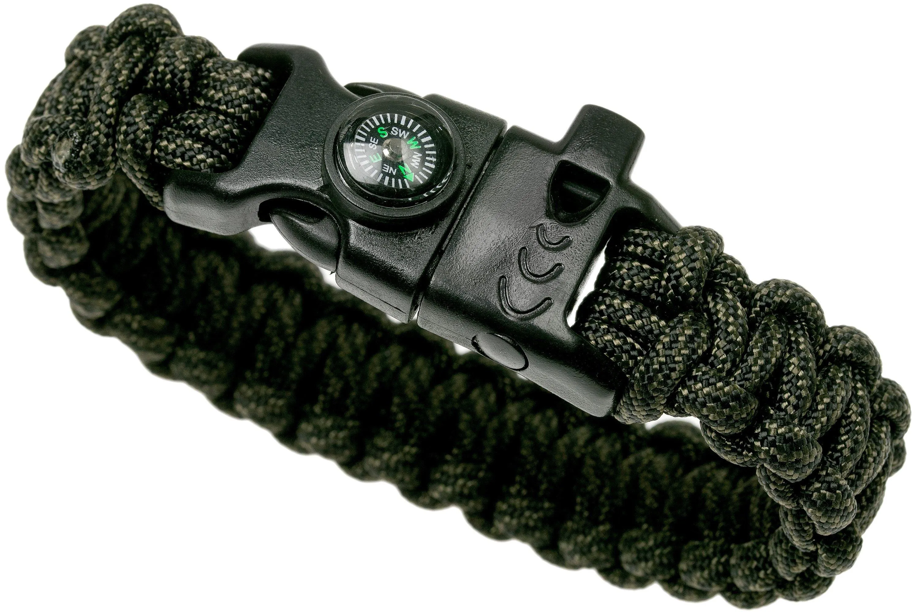 Knivesandtools pulsera de supervivencia cobra wave, longitud tamaño interior 22 cm, comanche