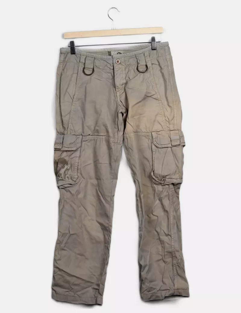 Koroshi Pantalones cargo Rectos