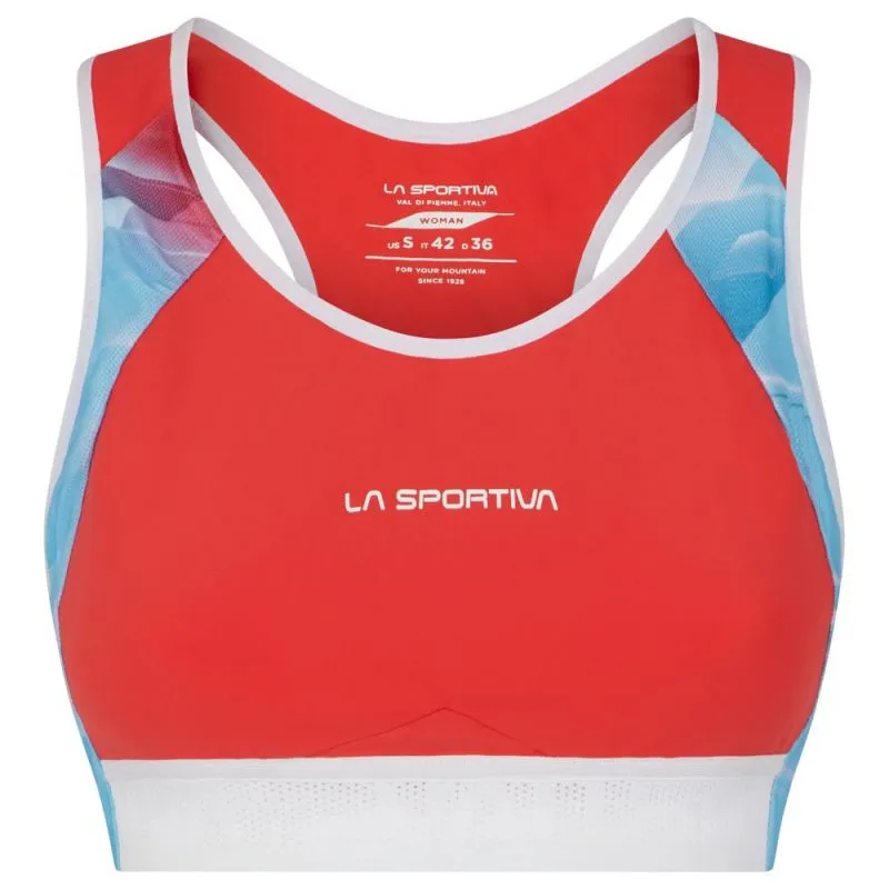 La sportiva Hover Top (Hibiscus/White) para mujer