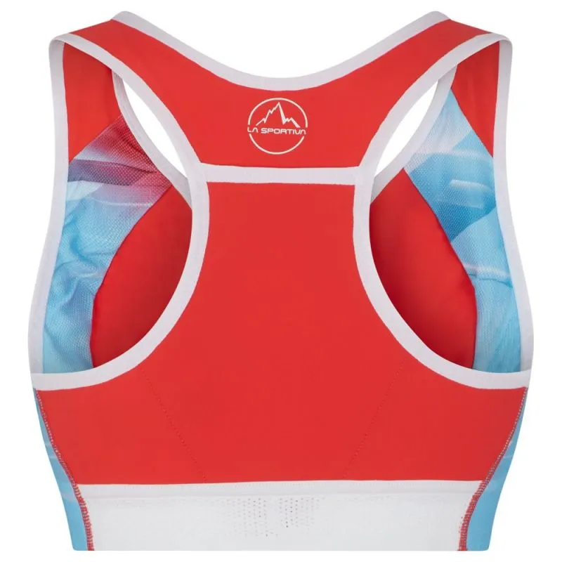 La sportiva Hover Top (Hibiscus/White) para mujer