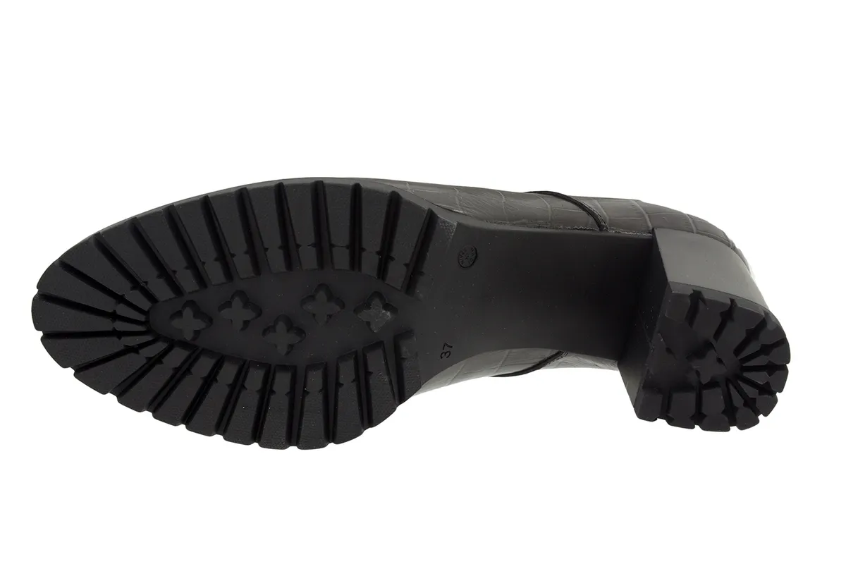LACEUP SHOE TAUPE COCO