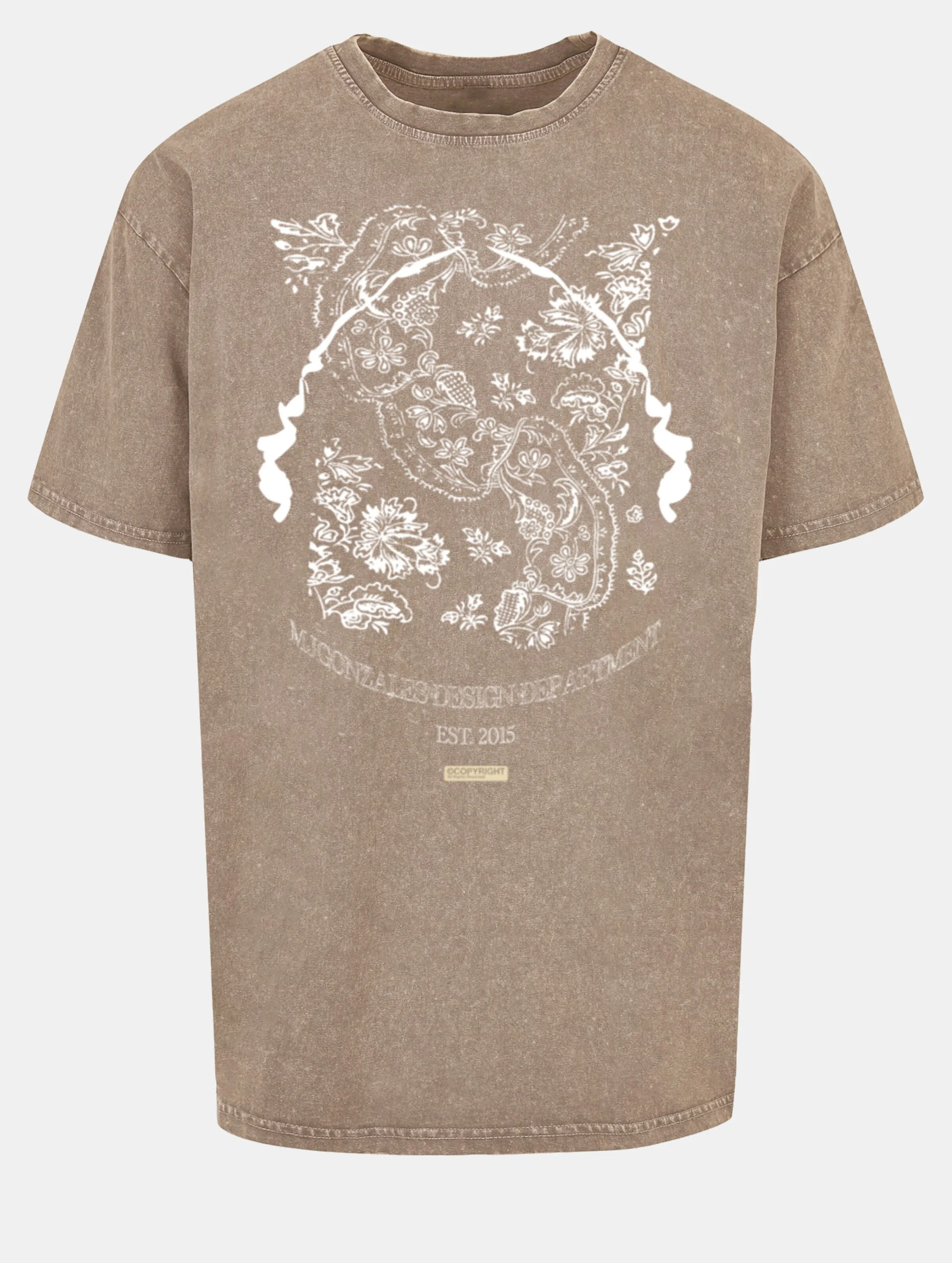 Ladies Paisley x Acid Washed Heavy Oversize