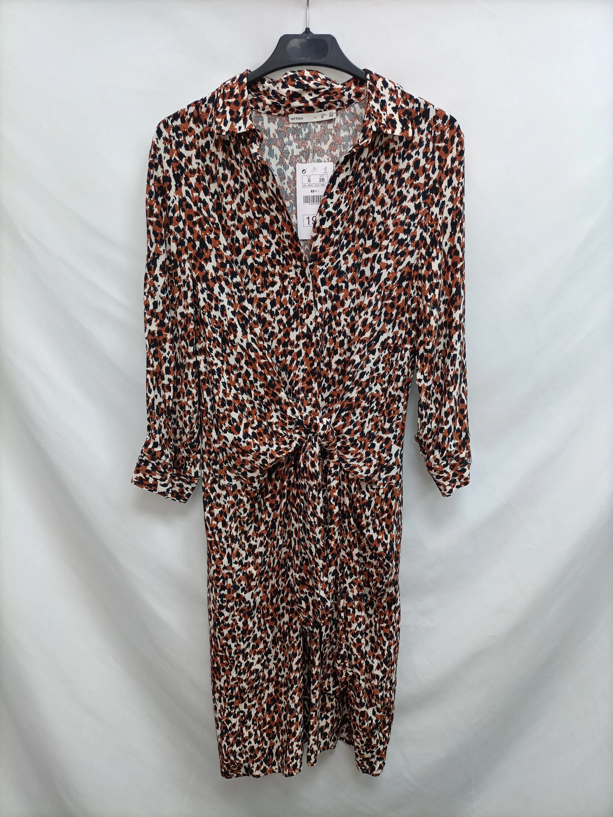 LEFTIES. Vestido animal print T.s