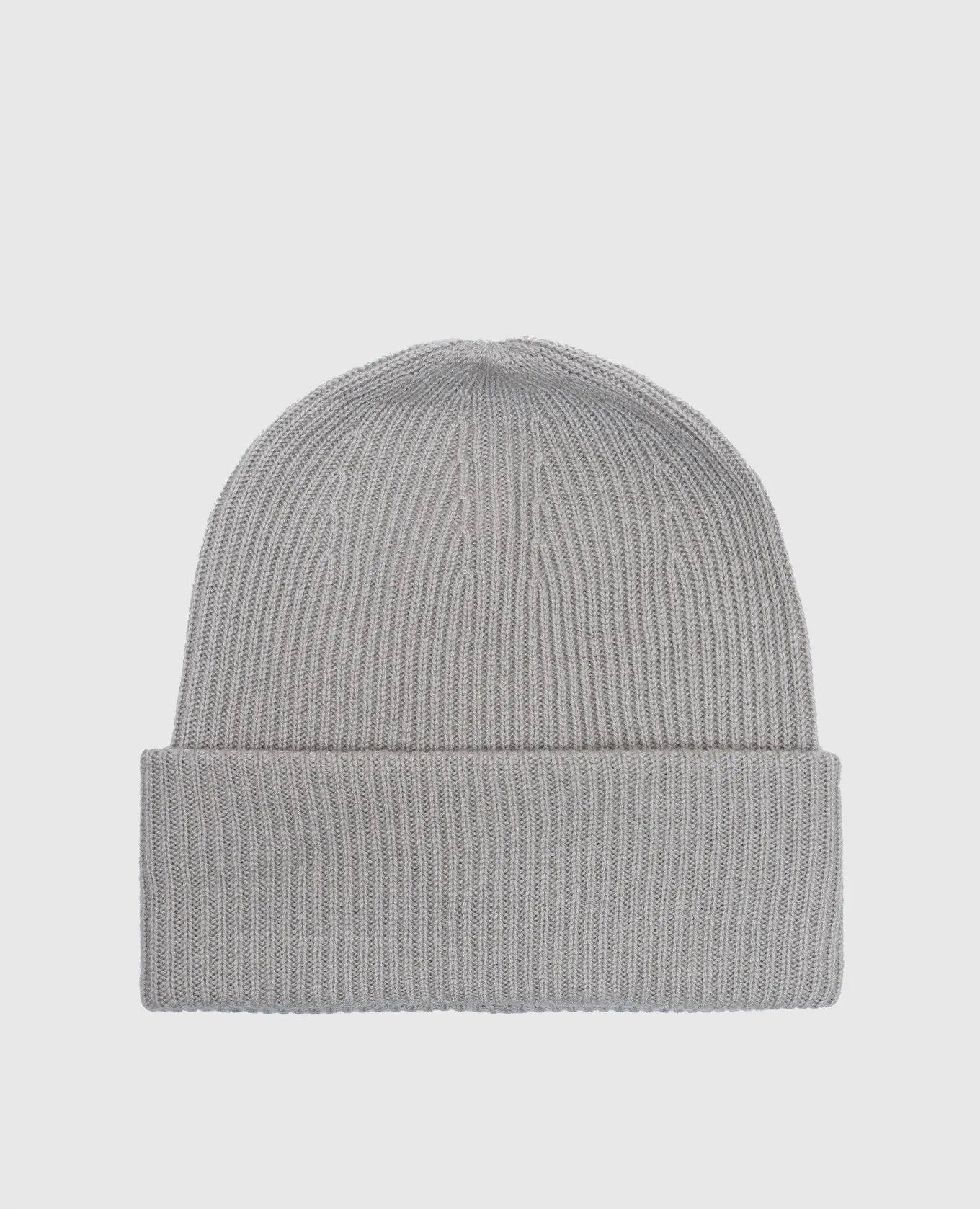 LISA YANG Gray Stockholm cashmere hat with a rib