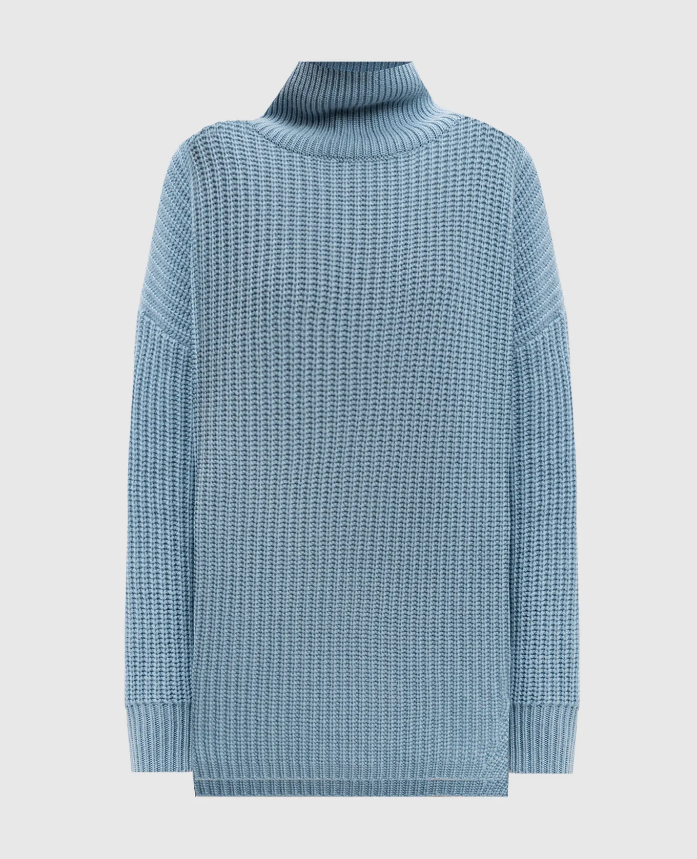 LISA YANG Therese blue cashmere sweater