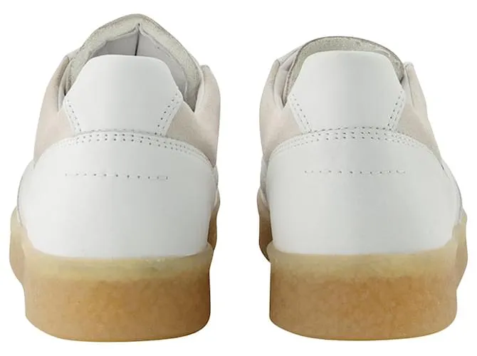 MAISON MARTIN MARGIELA ZAPATILLASMM6 MAISON MARGIELA  BLANCO  CUERO 