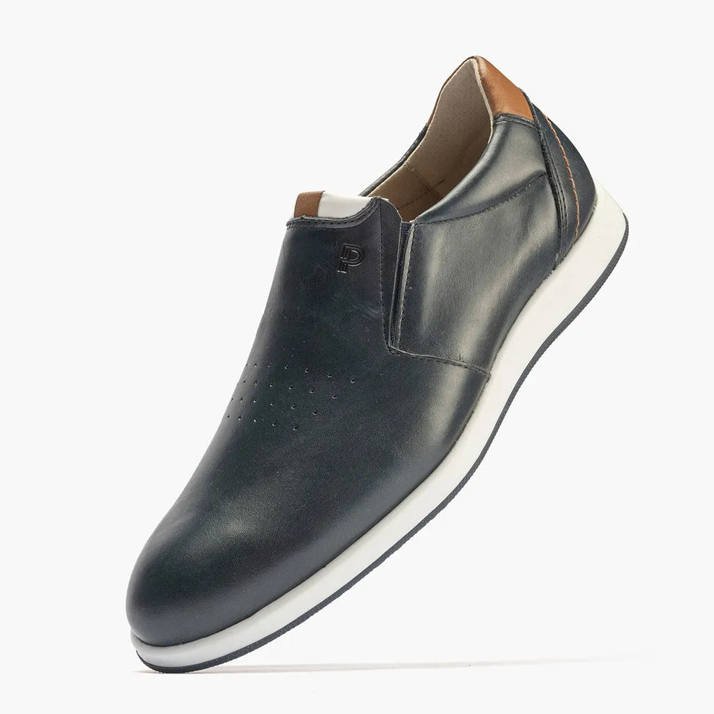 Manoletina casual hombre AZUL