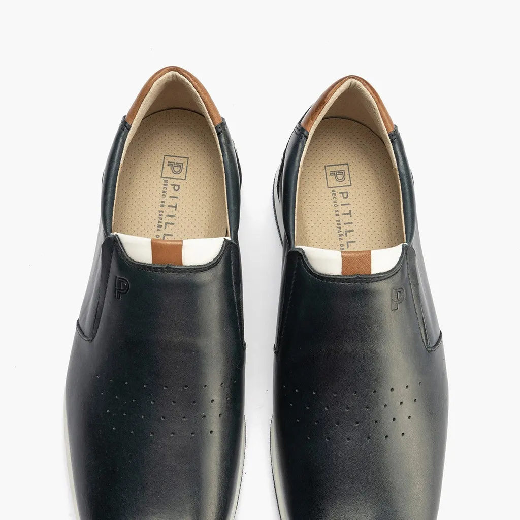 Manoletina casual hombre AZUL