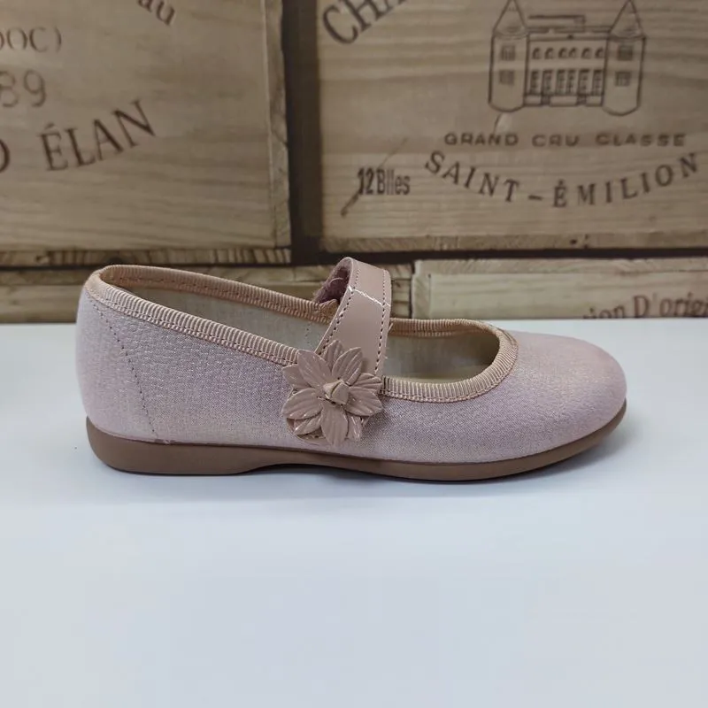 Merceditas Velcro Turia Tokolate 1105A61 Rosa