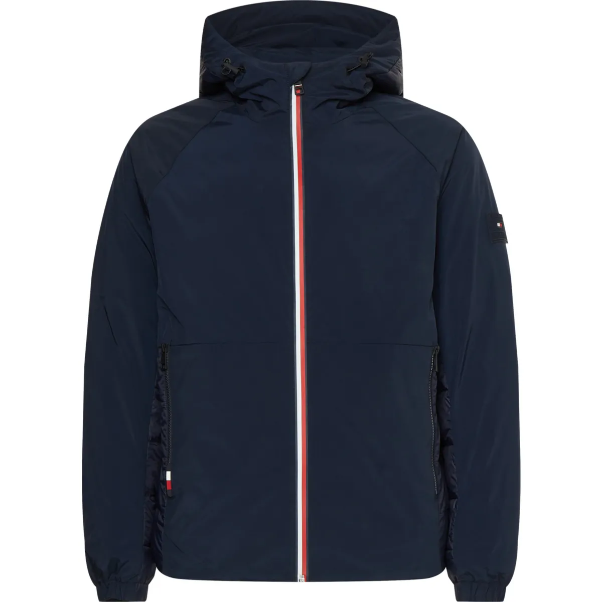 Mix Media Hooded Jacket