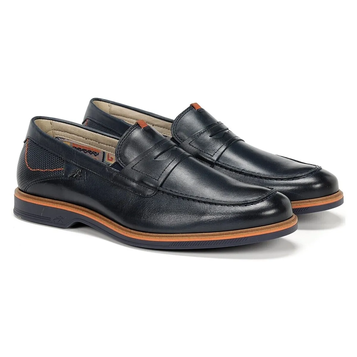 MOCASINES DE PIEL PARA HOMBRE  HABANA 1747 MARINO
