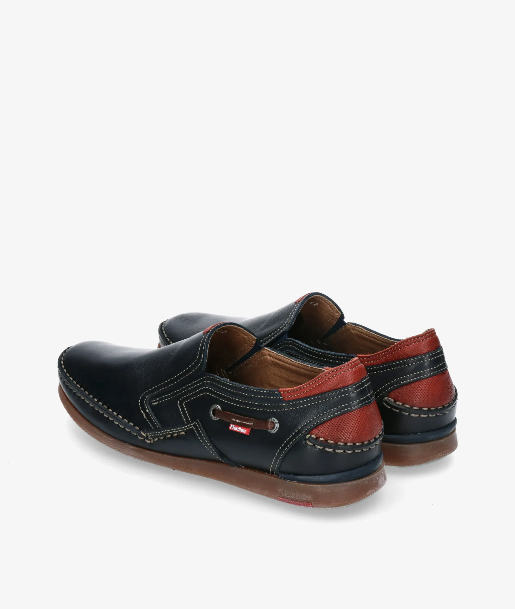 Mocasines Fluchos 9883 en azul marino