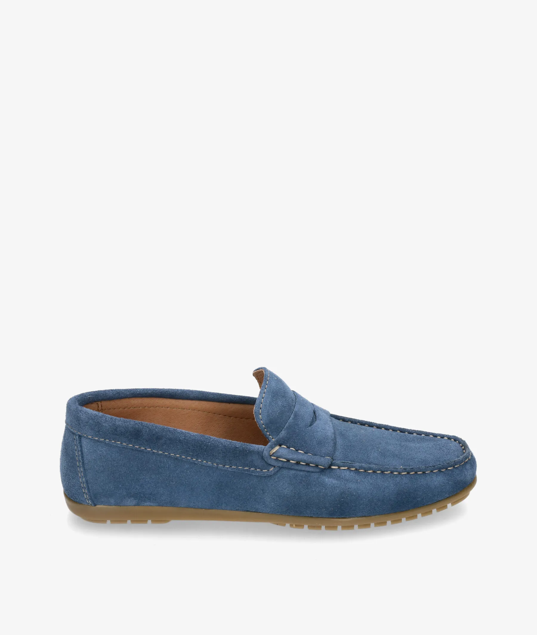 Mocasines pabloochoa.shoes 82223 en serraje jeans