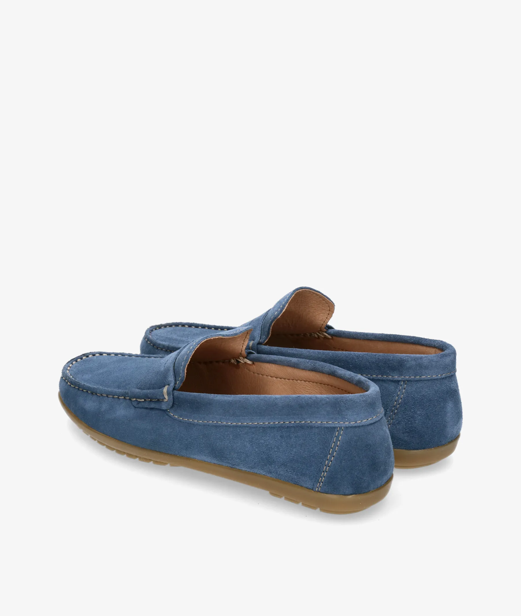 Mocasines pabloochoa.shoes 82223 en serraje jeans