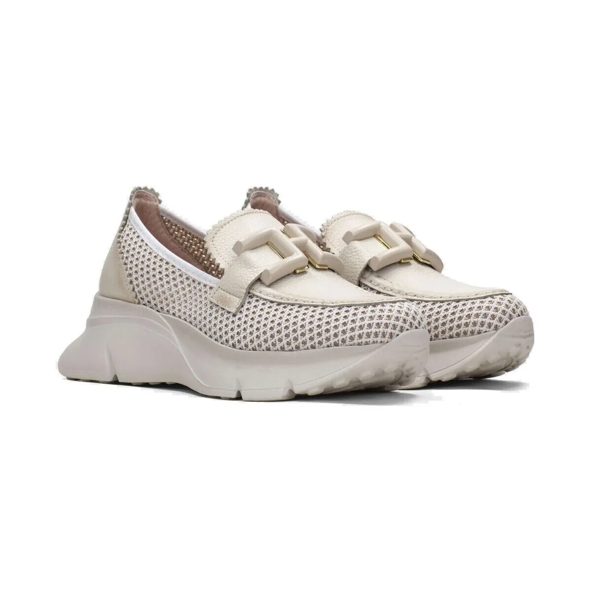 MOCASINES SPORT PARA MUJER  HAWAI HV243306 CREMA