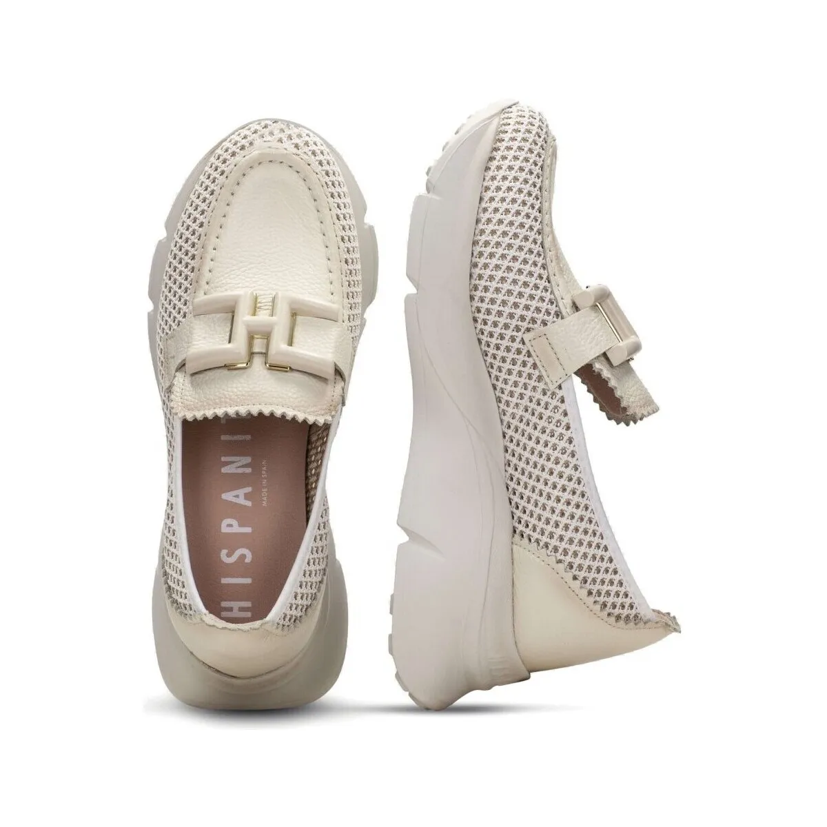 MOCASINES SPORT PARA MUJER  HAWAI HV243306 CREMA