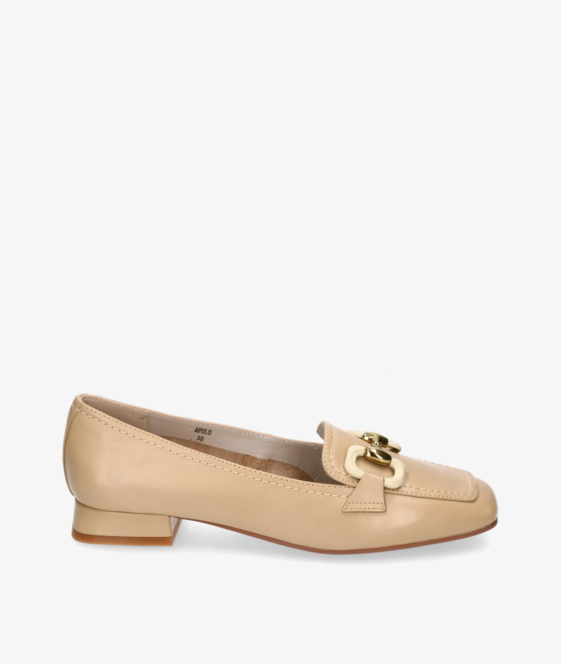 MOCASINES STEPHEN ALLEN 11558SW6  APOLO EN BEIGE