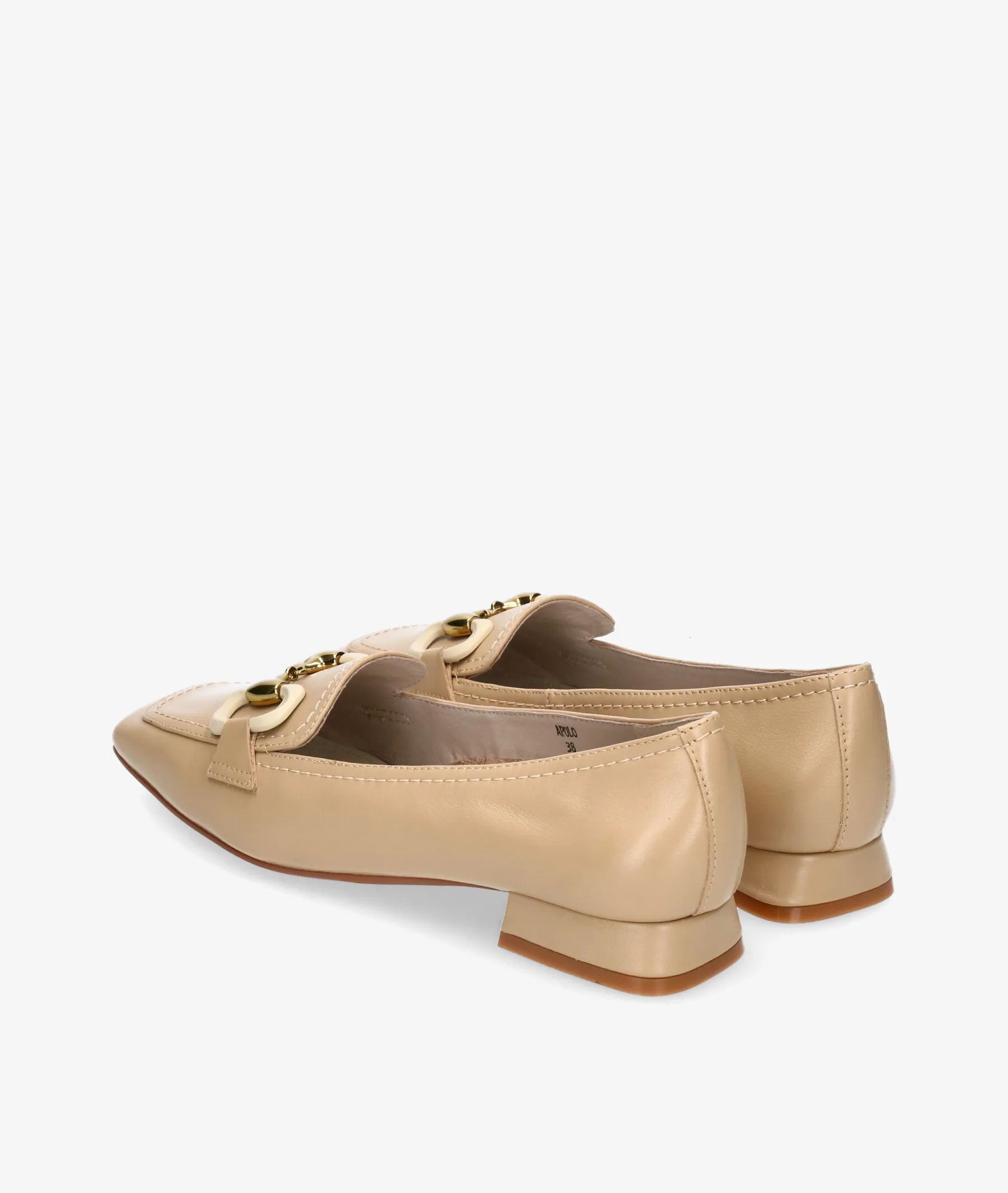 MOCASINES STEPHEN ALLEN 11558SW6  APOLO EN BEIGE
