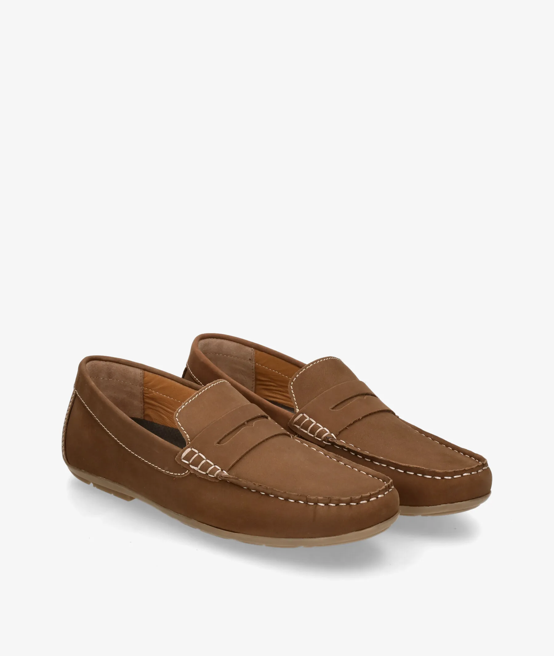Mocasines Traveris BAGUR 6195 en nobuck cuero 
