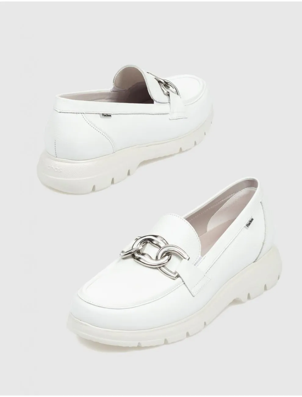 MocasÍn Fluchos F1937 Blanco