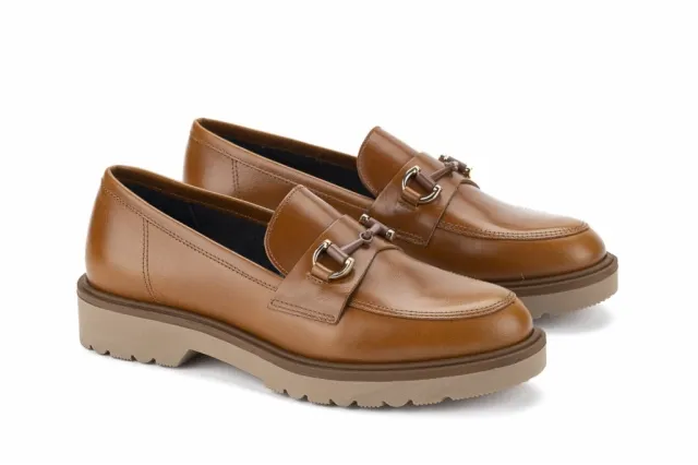 MOCASÍN  PIEL CUERO
