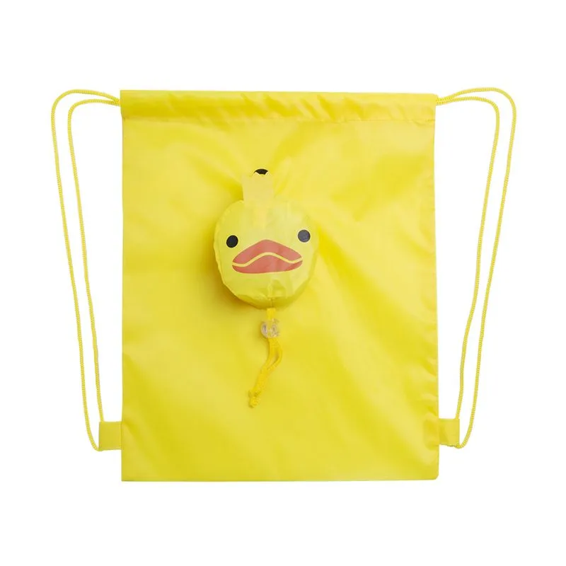 Mochila de cuerdas promocional plegable Kissa