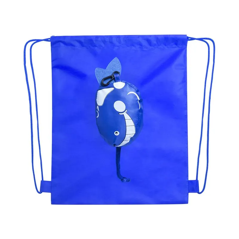 Mochila de cuerdas promocional plegable Kissa