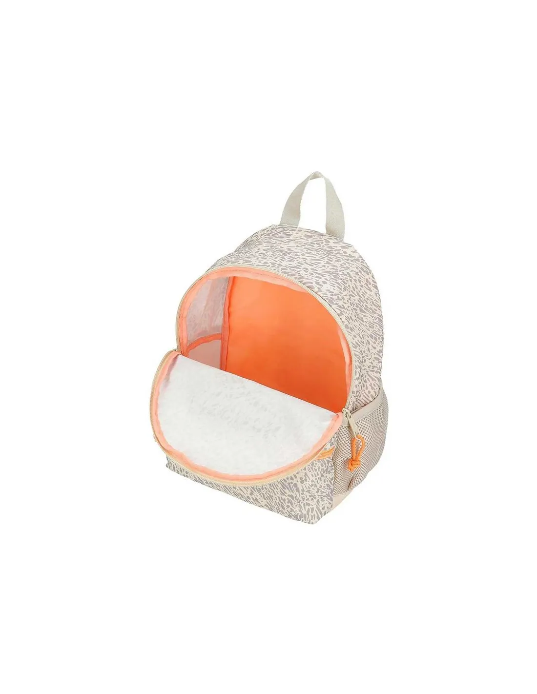 Mochila de paseo Reebok Leopard 32 cm beige