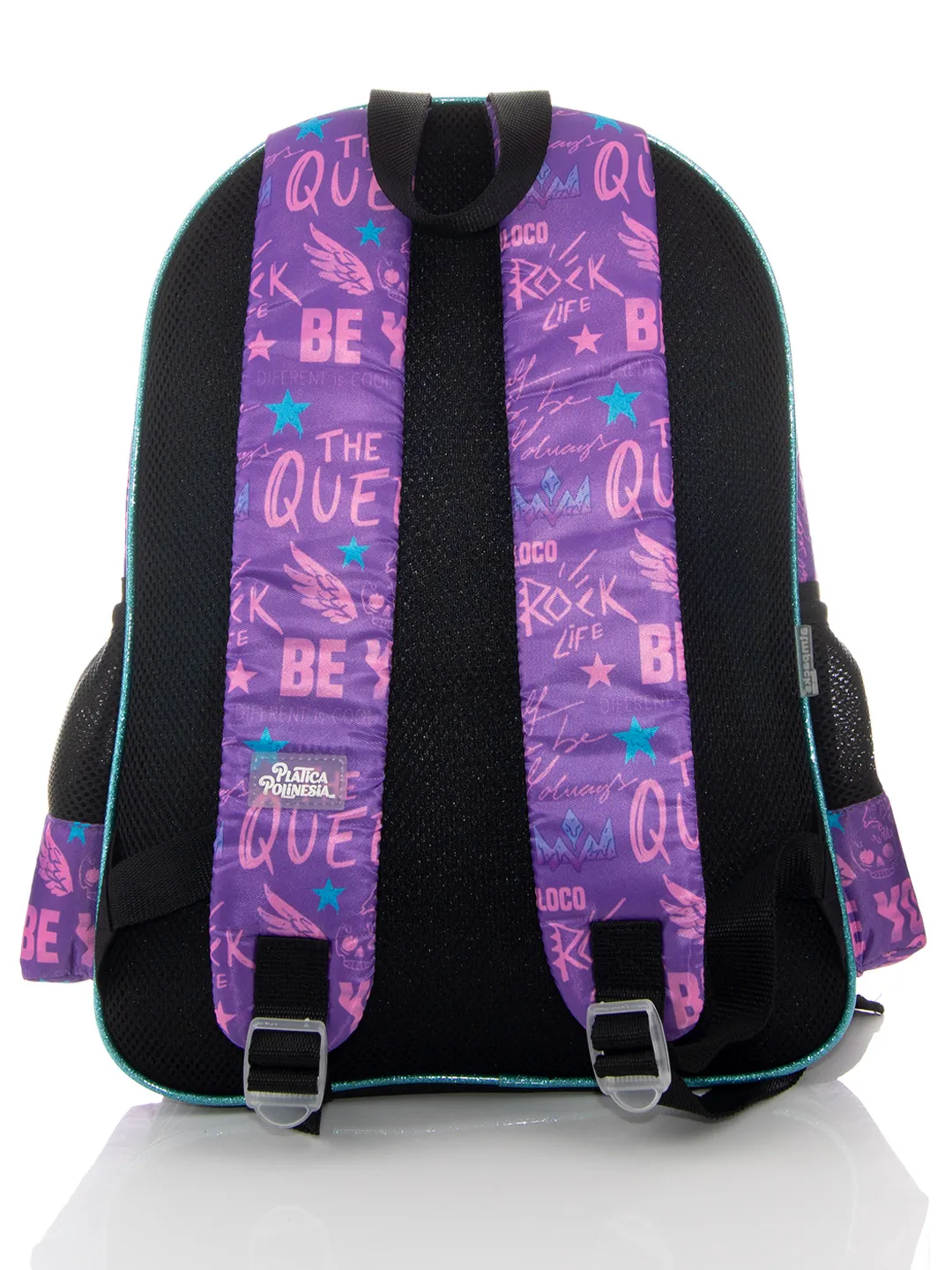 Mochila Infantil Atm Polinesios Para Niña