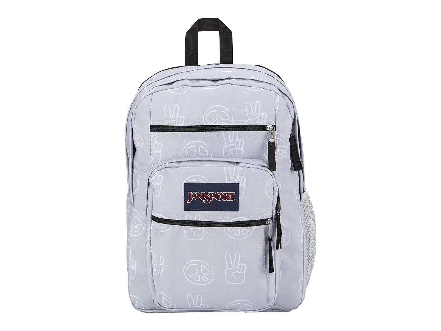 Mochila Jansport Peace Big Student Color Gris