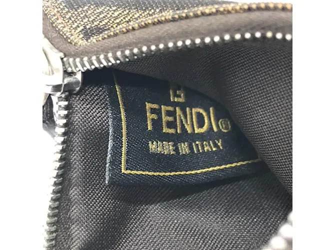 Monedero Fendi Zucca Castaño 