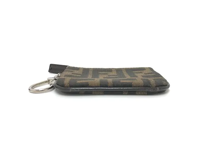 Monedero Fendi Zucca Castaño 