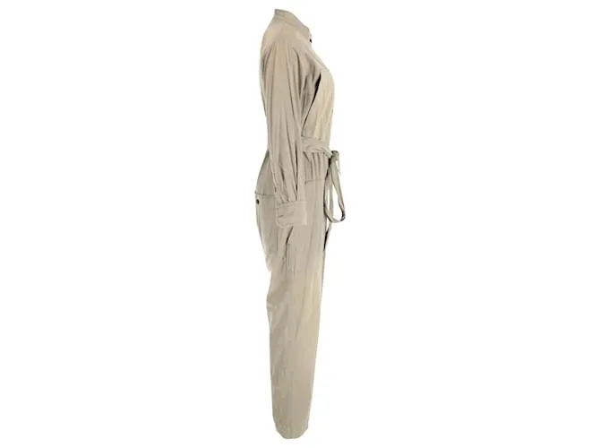 Mono Isabel Marant de Algodón Caqui Verde 